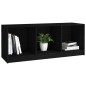 vidaXL TV-Schrank Schwarz 104x33x41 cm Massivholz Kiefer vidaXL TV-Schrank Schwarz 104x33x41 cm Massivholz Kiefer