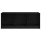 vidaXL TV-Schrank Schwarz 104x33x41 cm Massivholz Kiefer vidaXL TV-Schrank Schwarz 104x33x41 cm Massivholz Kiefer