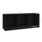 vidaXL TV-Schrank Schwarz 104x33x41 cm Massivholz Kiefer vidaXL TV-Schrank Schwarz 104x33x41 cm Massivholz Kiefer