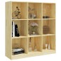 vidaXL Bücherregal/Raumteiler 104x33,5x110 cm Massivholz Kiefer vidaXL Bücherregal/Raumteiler 104x33,5x110 cm Massivholz Kiefer