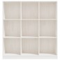 vidaXL Bücherregal/Raumteiler Weiß 104x33,5x110 cm Massivholz Kiefer vidaXL Bücherregal/Raumteiler Weiß 104x33,5x110 cm Massivholz Kiefer