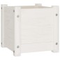 vidaXL Pflanzkübel 2 Stk. Weiß 31x31x31 cm Massivholz Kiefer vidaXL Pflanzkübel 2 Stk. Weiß 31x31x31 cm Massivholz Kiefer