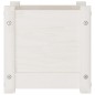 vidaXL Pflanzkübel 2 Stk. Weiß 31x31x31 cm Massivholz Kiefer vidaXL Pflanzkübel 2 Stk. Weiß 31x31x31 cm Massivholz Kiefer