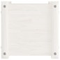 vidaXL Pflanzkübel 2 Stk. Weiß 31x31x31 cm Massivholz Kiefer vidaXL Pflanzkübel 2 Stk. Weiß 31x31x31 cm Massivholz Kiefer
