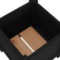 vidaXL Pflanzkübel 2 Stk. Schwarz 31x31x31 cm Massivholz Kiefer vidaXL Pflanzkübel 2 Stk. Schwarz 31x31x31 cm Massivholz Kiefer