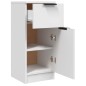 vidaXL Sideboard Weiß 30x30x70 cm Holzwerkstoff vidaXL Sideboard Weiß 30x30x70 cm Holzwerkstoff