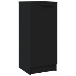 vidaXL Sideboard Schwarz 30x30x70 cm Holzwerkstoff