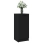 vidaXL Sideboard Schwarz 30x30x70 cm Holzwerkstoff vidaXL Sideboard Schwarz 30x30x70 cm Holzwerkstoff