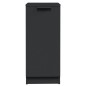 vidaXL Sideboards 2 Stk. Schwarz 30x30x70 cm Holzwerkstoff vidaXL Sideboards 2 Stk. Schwarz 30x30x70 cm Holzwerkstoff
