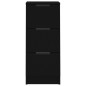 vidaXL Sideboard Schwarz 30x30x70 cm Holzwerkstoff vidaXL Sideboard Schwarz 30x30x70 cm Holzwerkstoff