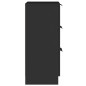 vidaXL Sideboards 2 Stk. Schwarz 30x30x70 cm Holzwerkstoff vidaXL Sideboards 2 Stk. Schwarz 30x30x70 cm Holzwerkstoff