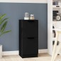 vidaXL Sideboard Schwarz 30x30x70 cm Holzwerkstoff vidaXL Sideboard Schwarz 30x30x70 cm Holzwerkstoff