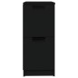 vidaXL Sideboard Schwarz 30x30x70 cm Holzwerkstoff vidaXL Sideboard Schwarz 30x30x70 cm Holzwerkstoff