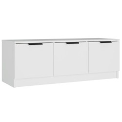 vidaXL TV-Schrank Weiß 102x35x36,5 cm Holzwerkstoff