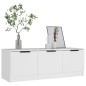 vidaXL TV-Schrank Weiß 102x35x36,5 cm Holzwerkstoff vidaXL TV-Schrank Weiß 102x35x36,5 cm Holzwerkstoff