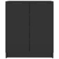 vidaXL Schuhschrank Schwarz 59x35x70 cm Holzwerkstoff vidaXL Schuhschrank Schwarz 59x35x70 cm Holzwerkstoff