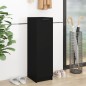 vidaXL Schuhschrank Schwarz 30x35x100 cm Holzwerkstoff vidaXL Schuhschrank Schwarz 30x35x100 cm Holzwerkstoff