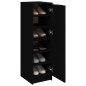 vidaXL Schuhschrank Schwarz 30x35x100 cm Holzwerkstoff vidaXL Schuhschrank Schwarz 30x35x100 cm Holzwerkstoff