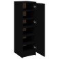 vidaXL Schuhschrank Schwarz 30x35x100 cm Holzwerkstoff vidaXL Schuhschrank Schwarz 30x35x100 cm Holzwerkstoff
