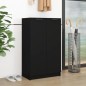 vidaXL Schuhschrank Schwarz 59x35x100 cm Holzwerkstoff vidaXL Schuhschrank Schwarz 59x35x100 cm Holzwerkstoff