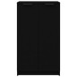 vidaXL Schuhschrank Schwarz 59x35x100 cm Holzwerkstoff vidaXL Schuhschrank Schwarz 59x35x100 cm Holzwerkstoff