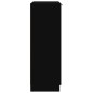 vidaXL Schuhschrank Schwarz 59x35x100 cm Holzwerkstoff vidaXL Schuhschrank Schwarz 59x35x100 cm Holzwerkstoff