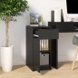 vidaXL Büroschrank Schwarz 33,5x50x75 cm Holzwerkstoff vidaXL Büroschrank Schwarz 33,5x50x75 cm Holzwerkstoff
