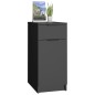 vidaXL Büroschrank Schwarz 33,5x50x75 cm Holzwerkstoff vidaXL Büroschrank Schwarz 33,5x50x75 cm Holzwerkstoff