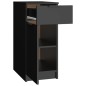 vidaXL Büroschrank Schwarz 33,5x50x75 cm Holzwerkstoff vidaXL Büroschrank Schwarz 33,5x50x75 cm Holzwerkstoff