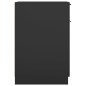 vidaXL Büroschrank Schwarz 33,5x50x75 cm Holzwerkstoff vidaXL Büroschrank Schwarz 33,5x50x75 cm Holzwerkstoff