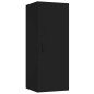 vidaXL Hängeschrank Schwarz 34,5x34x90 cm Holzwerkstoff vidaXL Hängeschrank Schwarz 34,5x34x90 cm Holzwerkstoff