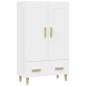 vidaXL Highboard Weiß 70x31x115 cm Holzwerkstoff vidaXL Highboard Weiß 70x31x115 cm Holzwerkstoff