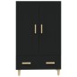 vidaXL Highboard Schwarz 70x31x115 cm Holzwerkstoff vidaXL Highboard Schwarz 70x31x115 cm Holzwerkstoff