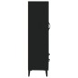 vidaXL Highboard Schwarz 70x31x115 cm Holzwerkstoff