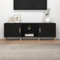 vidaXL TV-Schrank Schwarz 150x30x50 cm Holzwerkstoff vidaXL TV-Schrank Schwarz 150x30x50 cm Holzwerkstoff