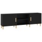 vidaXL TV-Schrank Schwarz 150x30x50 cm Holzwerkstoff vidaXL TV-Schrank Schwarz 150x30x50 cm Holzwerkstoff