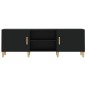 vidaXL TV-Schrank Schwarz 150x30x50 cm Holzwerkstoff vidaXL TV-Schrank Schwarz 150x30x50 cm Holzwerkstoff