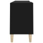 vidaXL TV-Schrank Schwarz 150x30x50 cm Holzwerkstoff vidaXL TV-Schrank Schwarz 150x30x50 cm Holzwerkstoff