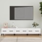 vidaXL TV-Schrank Weiß 150x34,5x30 cm Holzwerkstoff vidaXL TV-Schrank Weiß 150x34,5x30 cm Holzwerkstoff