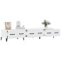 vidaXL TV-Schrank Weiß 150x34,5x30 cm Holzwerkstoff vidaXL TV-Schrank Weiß 150x34,5x30 cm Holzwerkstoff