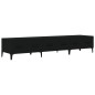 vidaXL TV-Schrank Schwarz 150x34,5x30 cm Holzwerkstoff vidaXL TV-Schrank Schwarz 150x34,5x30 cm Holzwerkstoff