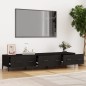vidaXL TV-Schrank Schwarz 150x34,5x30 cm Holzwerkstoff vidaXL TV-Schrank Schwarz 150x34,5x30 cm Holzwerkstoff