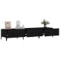 vidaXL TV-Schrank Schwarz 150x34,5x30 cm Holzwerkstoff vidaXL TV-Schrank Schwarz 150x34,5x30 cm Holzwerkstoff