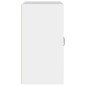 vidaXL Wandschrank Weiß 60x31x60 cm Holzwerkstoff vidaXL Wandschrank Weiß 60x31x60 cm Holzwerkstoff