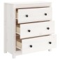 vidaXL Sideboard Weiß 70x35x80 cm Massivholz Kiefer vidaXL Sideboard Weiß 70x35x80 cm Massivholz Kiefer