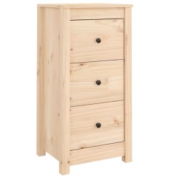 vidaXL Sideboard 40x35x80 cm Massivholz Kiefer