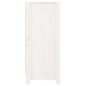 vidaXL Sideboards 2 Stk. Weiß 40x35x80 cm Massivholz Kiefer vidaXL Sideboards 2 Stk. Weiß 40x35x80 cm Massivholz Kiefer