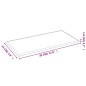 Wandpaneele 12 Stk. Braun 30x15 cm Kunstleder 0,54 m² Wandpaneele 12 Stk. Braun 30x15 cm Kunstleder 0,54 m²