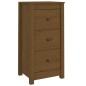 vidaXL Sideboard Honigbraun 40x35x80 cm Massivholz Kiefer vidaXL Sideboard Honigbraun 40x35x80 cm Massivholz Kiefer