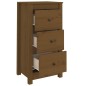 vidaXL Sideboards 2 Stk. Honigbraun 40x35x80 cm Massivholz Kiefer vidaXL Sideboards 2 Stk. Honigbraun 40x35x80 cm Massivholz Kiefer